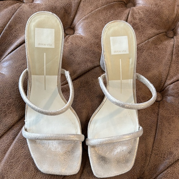 Dolce vita block heeled sandals - Picture 2 of 4